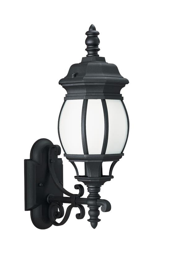 Generation Lighting 89102EN3-12 Wynfield 1 Light 20 inch Black Outdoor Wall Lantern