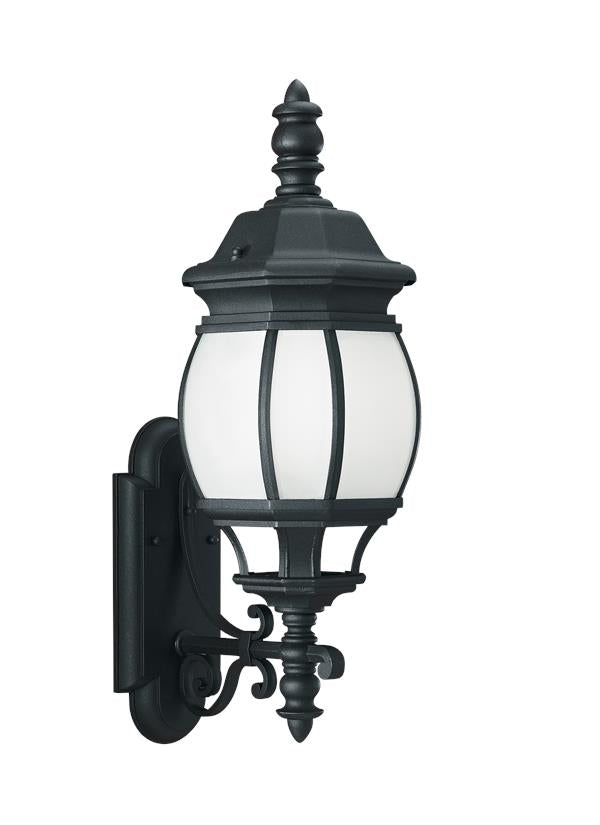 Generation Lighting Wynfield black outdoor wall lantern