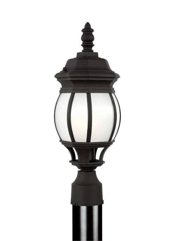 Generation Lighting 89202-12 Wynfield 1 Light Black Outdoor Post Lantern