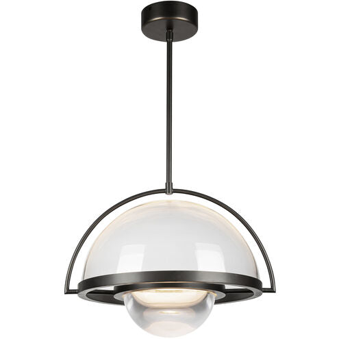 Kuzco Lighting PD20716-UB-UNV Bowery LED 14.13 inch Pendant Ceiling Light, Color Temperature 3000K, Wattage 29W, Urban Bronze Finish
