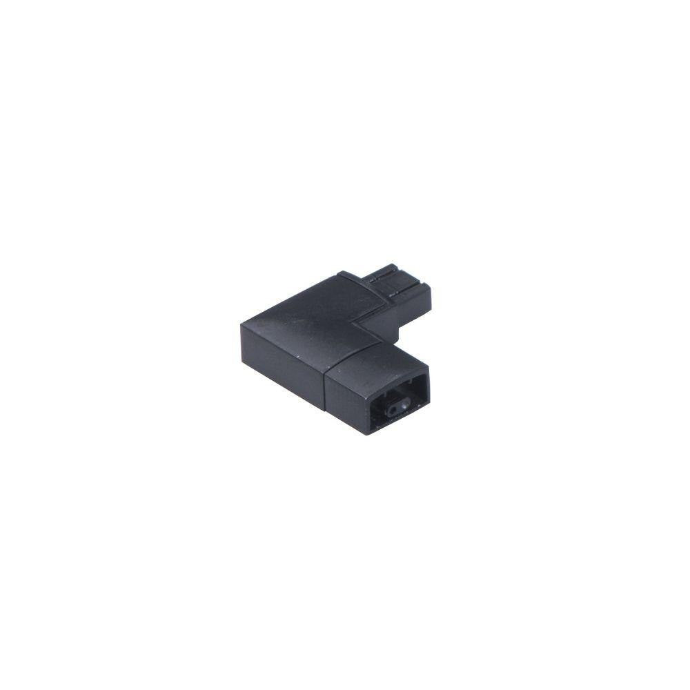 Maxim Lighting 89830BK CounterMax MX-L-24-SS 90 Degree Left Connector in Black