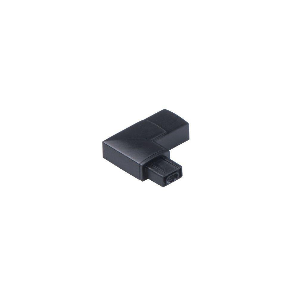 Maxim Lighting 89831BK CounterMax SS 90 Degree Right Connector in Black