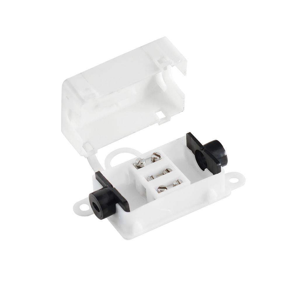 Maxim Lighting 89833BK CounterMax MX-L-24-SS Black Low Voltage Splice Box