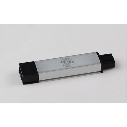 Maxim Lighting 89835AL CounterMax MX-L-24-SS 96W In-Line Dimmer in Brushed Aluminum - side profile view