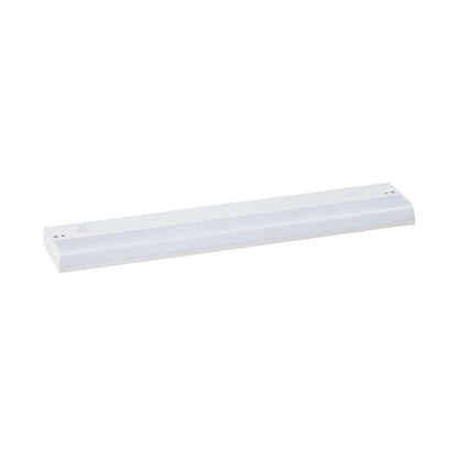Maxim Lighting 89852WT CounterMax MX-L-120-1K 18 Inch White Undercabinet LED Light Bar - Front View
