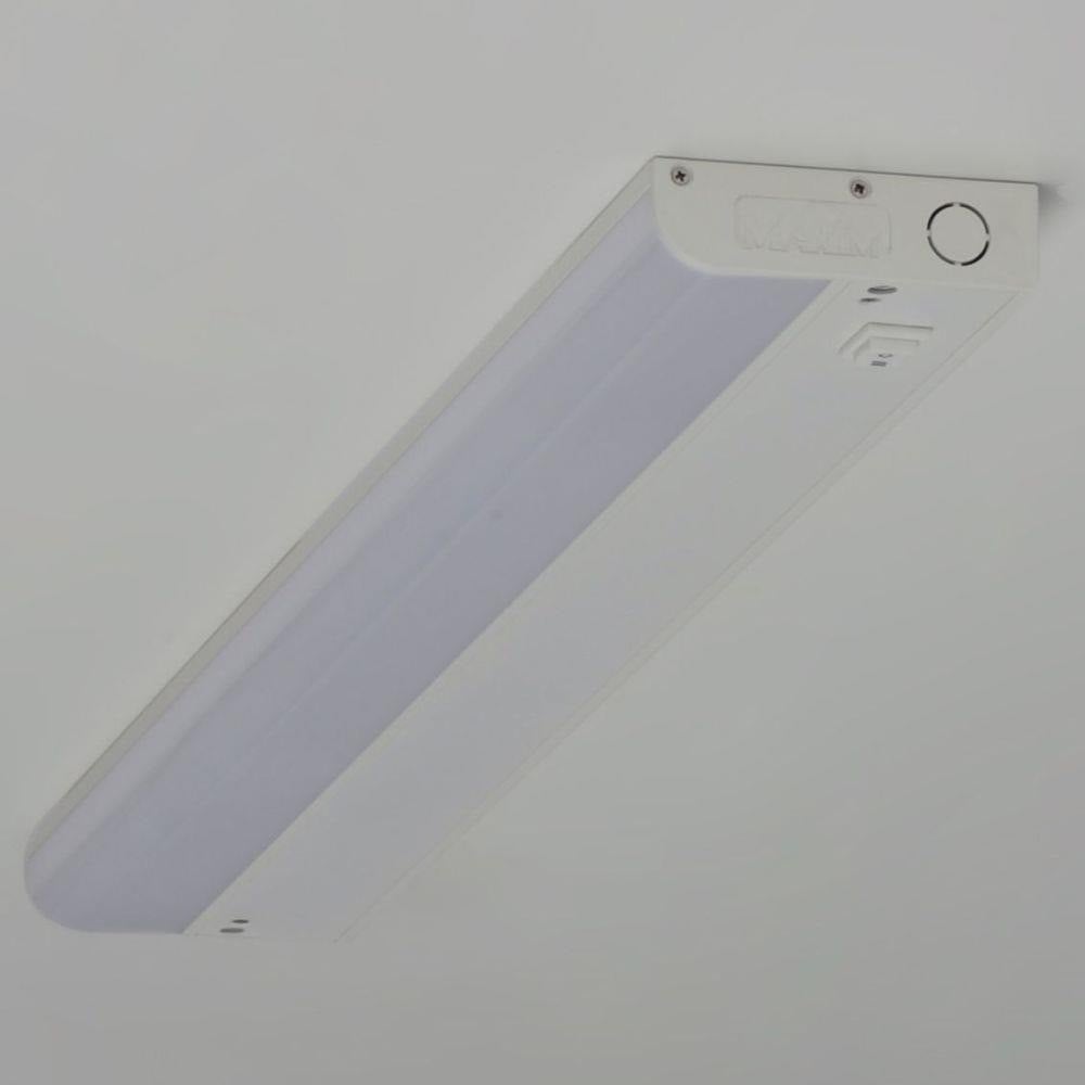 Maxim Lighting 89853WT CounterMax MX-L-120-1K White LED Undercabinet Light Bar - Top Angle View