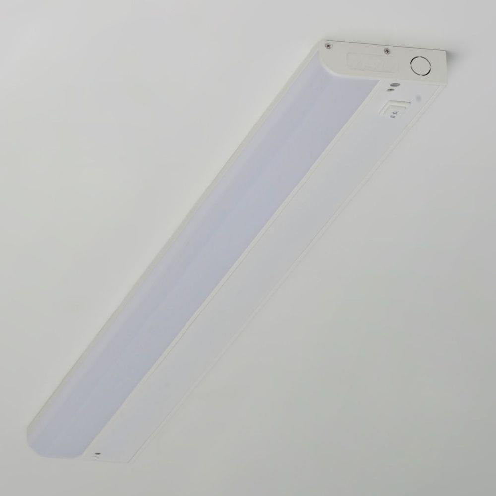 Maxim Lighting 89854WT CounterMax MX-L-120-1K 30 Inch White LED Under Cabinet Light Bar - Angle View