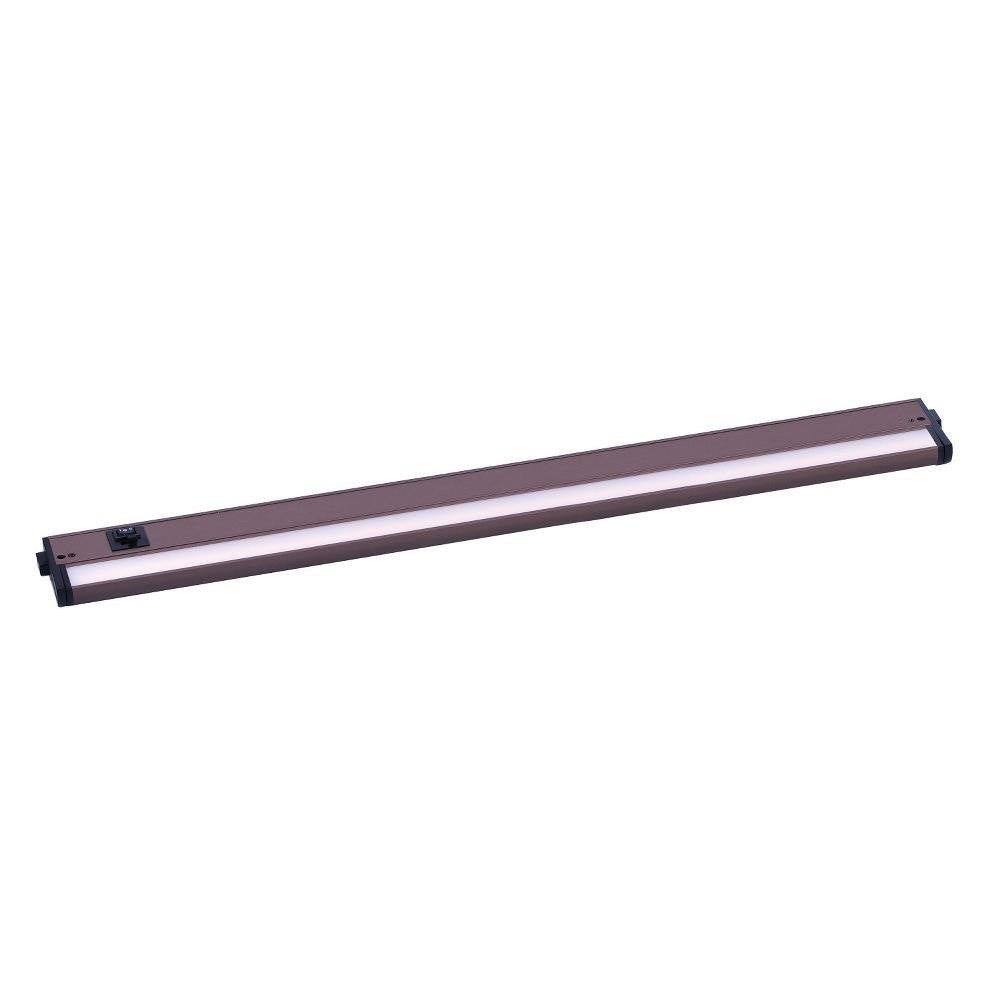 Maxim Lighting 89866BZ CounterMax 5K Bronze LED Undercabinet Light Bar Side View