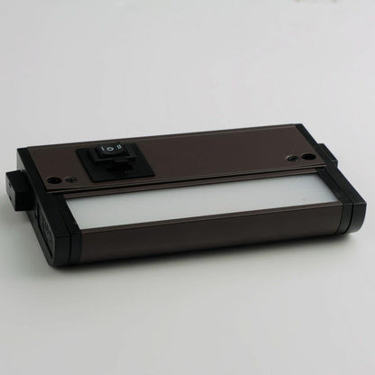 Maxim Lighting 89892BZ CounterMax MX-L-120-3K Bronze LED Under Cabinet Light Bar - Side Angle View