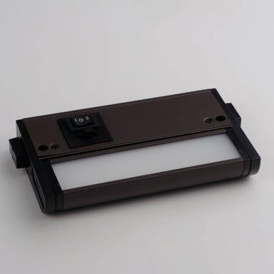 Maxim Lighting 89892BZ CounterMax MX-L-120-3K Bronze LED Under Cabinet Light Bar - Top Angle View