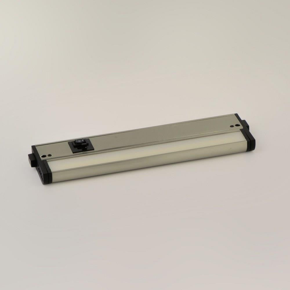 Maxim Lighting 89893SN CounterMax MX-L-120-3K 1 Light 12 inch Satin Nickel LED Under Cabinet Light