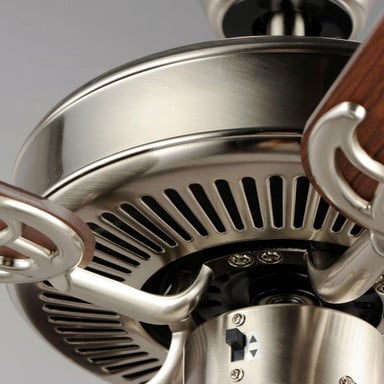 Maxim Lighting 89907FTSNWP Basic Max Ceiling Fan Motor Detail Satin Nickel