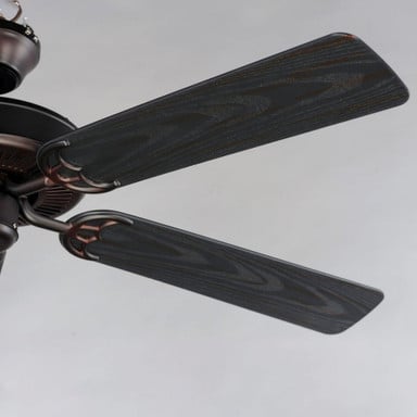 Maxim Lighting 89915OI Basic Max Oil Rubbed Bronze blade detail close-up