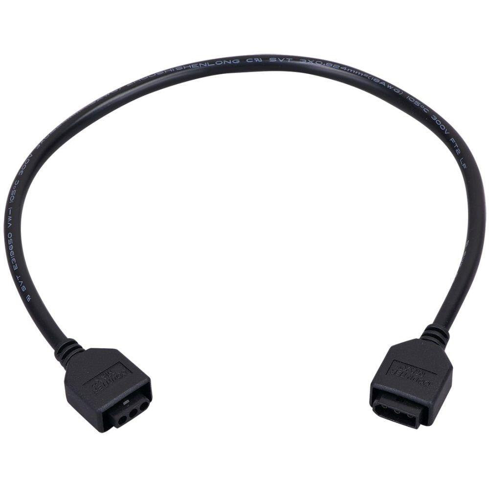 Maxim Lighting 89952BK CounterMax MXInterlink5 18 Inch Black Connecting Cord Under Cabinet Accessory