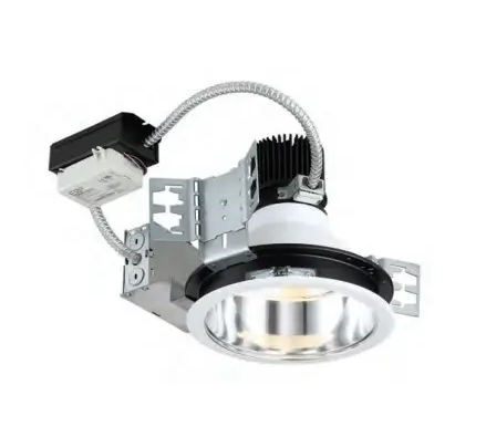 Eurofase Lighting 8AP-25-30-2-1-L-S-WP 8-in 25W Recessed White Lighting Kit, 120V, 3000K, TSWP