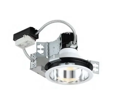 Eurofase Lighting 8AP-25-30-2-1-T-S-WP 8-in 25W Recessed White Lighting Kit, 120V, 3000K, TSWP