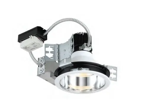 Eurofase Lighting 8AP-25-40-2-1-L-S-WP 8-in 25W Recessed White Lighting Kit, 120V, 4000K, LSWP