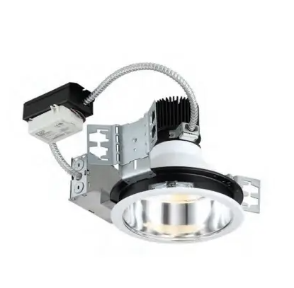 Eurofase Lighting 8AP-38-30-2-1-T-S-WP 8-in 38W Recessed White Lighting Kit, 120V, 3000K, TSWP