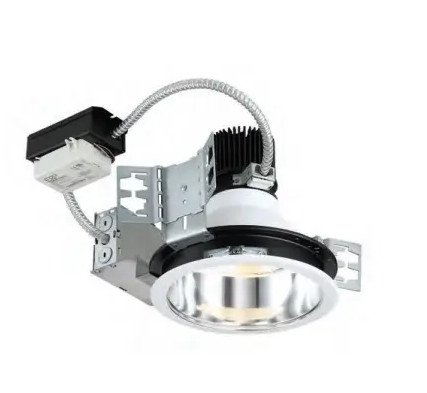 Eurofase Lighting 8AP-38-35-2-1-L-S-WP 8-in 38W Recessed White Lighting Kit, 120V, 3500K, LSWP