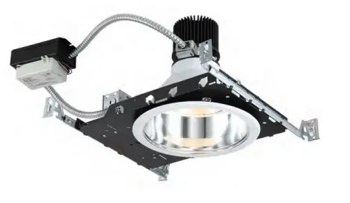 Eurofase Lighting 8NC-25-30-2-1-T-S-WP 8-in 25W Recessed White Lighting Kit, 120V, 3000K, 21TSWP