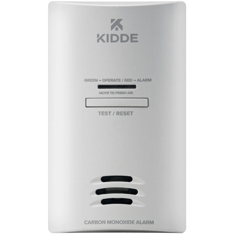 Kidde 900-0263 (21025763) Plug-In Carbon Monoxide Alarm – AC Powered CO Detector with Battery Backup & Tamper Resistance
