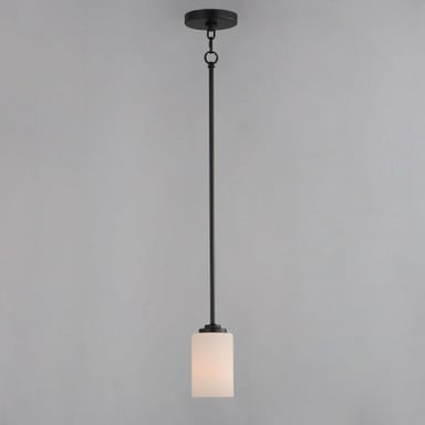 Maxim Lighting 90030SWBK Deven 1 Light Pendant Ceiling Light - Black Finish Close View