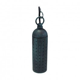 Orbit 9013-VG Landscape Lighting Hanging Aluminum Tree Light Cylinder W/ Holes, Verde Green Finish