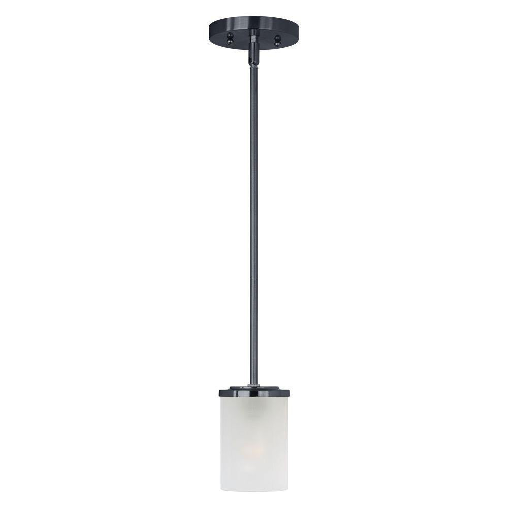 Maxim Lighting 90200FTBK Corona 1 Light 5 inch Black Mini Pendant Ceiling Light