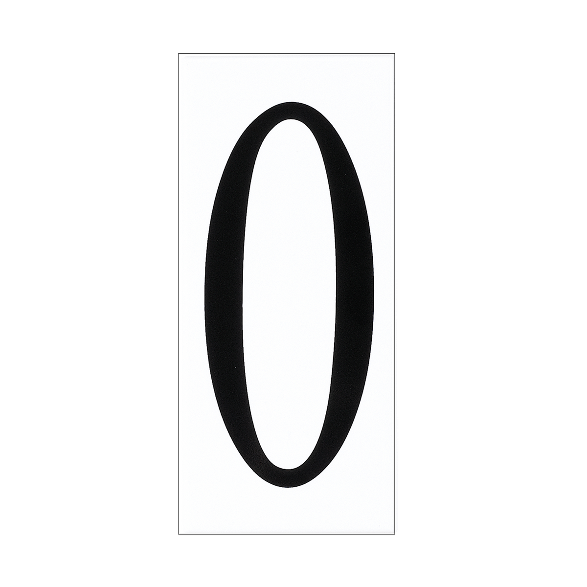 Generation Lighting 90610-68 Address Light white number 0 address tile