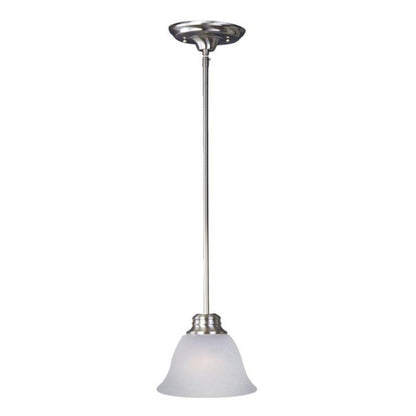 Maxim Lighting 91067FTSN Malaga 1 Light 6 inch Satin Nickel Mini Pendant Ceiling Light