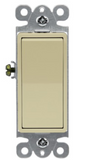 Enerlites 91150-I Residential Grade Decorator Switch, Single-Pole, Ivory