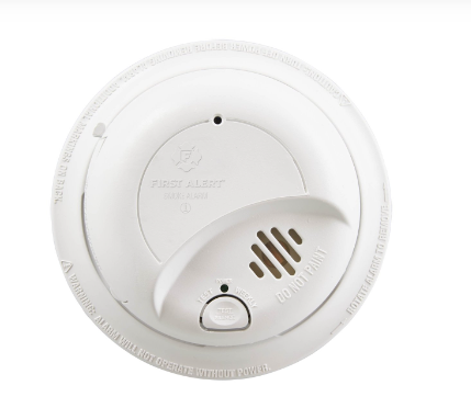 First Alert 9120LBL Hardwired Ionization Smoke Alarm with 10 Year Battery Backup