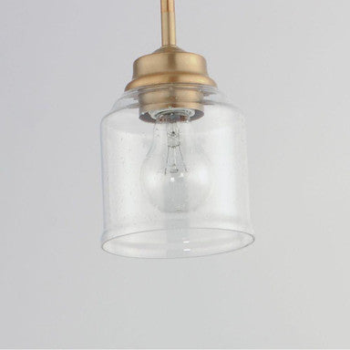 Maxim Lighting 91260CDHR Acadia 1 Light Heritage Brass Mini Pendant Ceiling Light - Shade Detail View