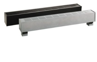 Ouellet OHBH1008AM High Density Aluminum Draft Barrier, Wattage 1000W, Voltage 208V, 600mm, Almond Finish