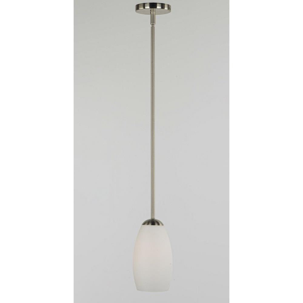 Maxim Lighting 91650SWSN Taylor 1 Light Satin Nickel Mini Pendant Ceiling Light