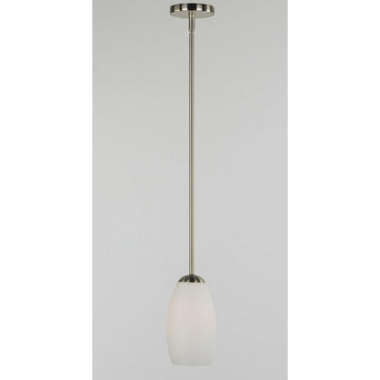 Maxim Lighting 91650SWSN Taylor 1 Light Satin Nickel Mini Pendant Ceiling Light