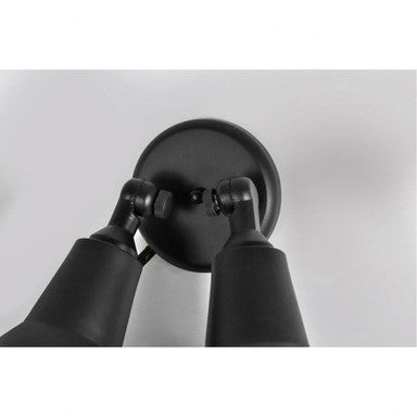 Maxim Lighting 92008WT Spots 2 Light 18.5 inch White Outdoor Wall Light - Back Plate Detail