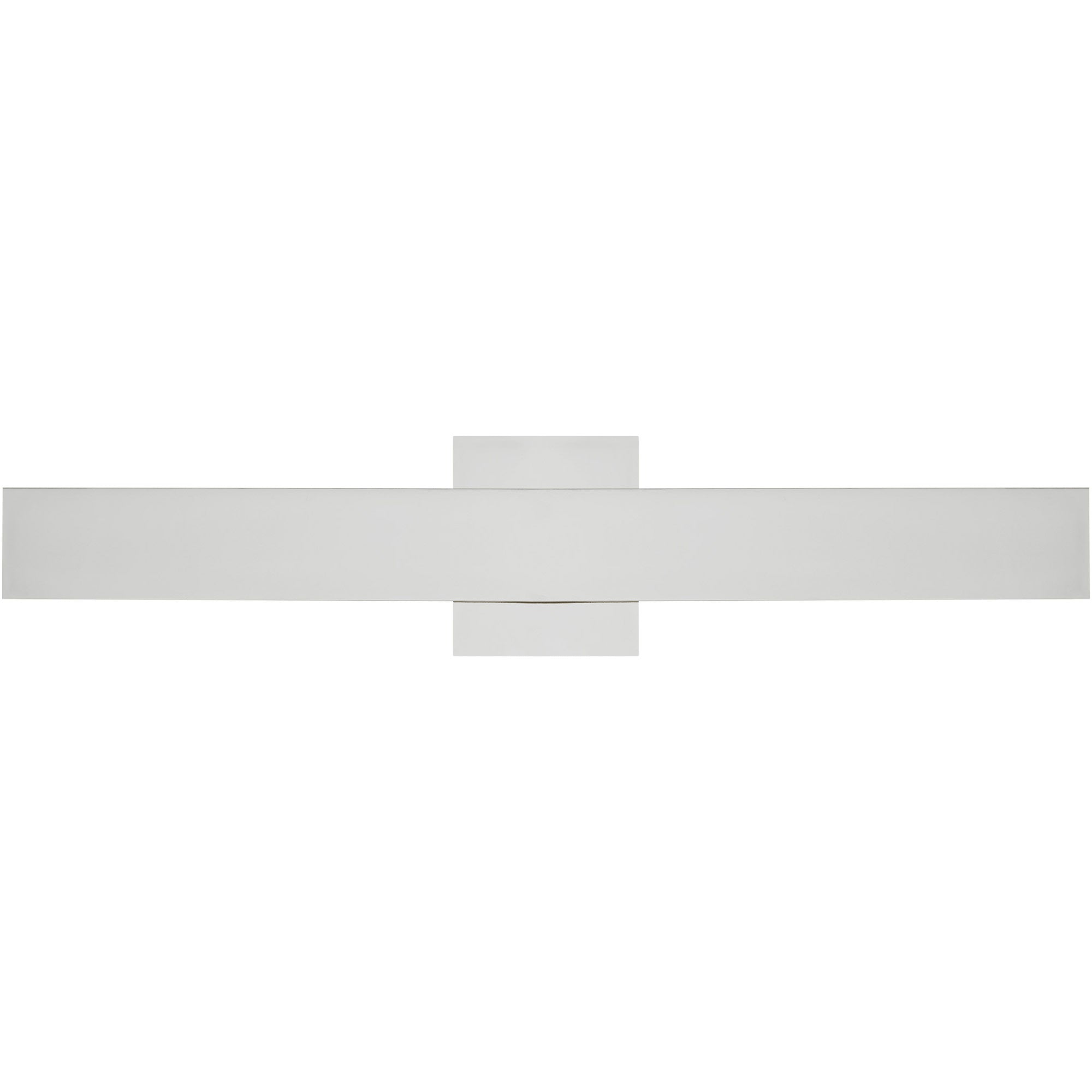 Visual Comfort Architectural 700BCBAU24N-LED930 Modern Sean Lavin Bau LED 24 inch Polished Nickel Bath Light Wall Light in LED 90 CRI 3000K 120V, Integrated LED