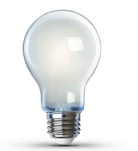 Feit Electric A1975/927CA/FIL/2 A19 Soft White Enhance Dimmable Glass Filament General Purpose LED Bulb, Color Temperature 2700K, Wattage 12W, Voltage 120V - 2 Pack