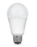 Feit Electric A30/100/930CA Soft White A30 Non-Dimmable Three-Way LED Light Bulb, Color Temperature 3000K, Wattage 15W, Voltage 120V