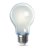 Feit Electric A1960/930CA/FIL/4 Soft White A19 Enhance Dimmable Glass Filament General Purpose LED Light Bulb, Color Temperature 3000K, Wattage 8.8W, Voltage 120V - 4 Pack