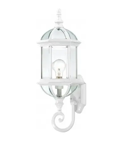 Nuvo 60-3497 Boxwood 22" Outdoor Wall Light, Wattage 100W, White