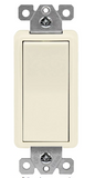 Enerlites 94150-LA Residential Grade Decorator Switch, Four-Way, Light Almond