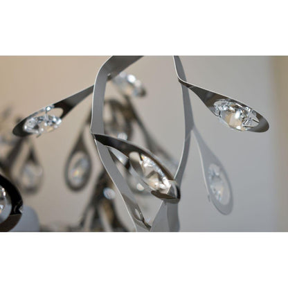 Maxim Lighting 94200BCPC Comet Polished Chrome Mini Pendant - Spiral Crystal Arm Detail