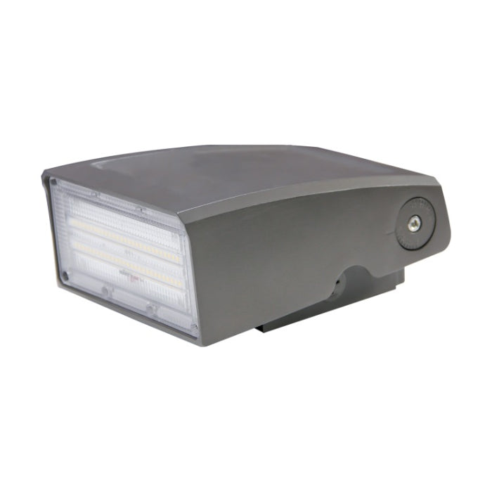 Nuvo 65-677 Adjustable LED Wall Pack, Wattage 28W, Multi-Color Temperature, 3500 Lumens, DLC Premium, Voltage 120-277V