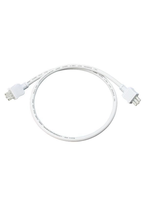 Generation Lighting 95223S-15 18 inch white connector cord