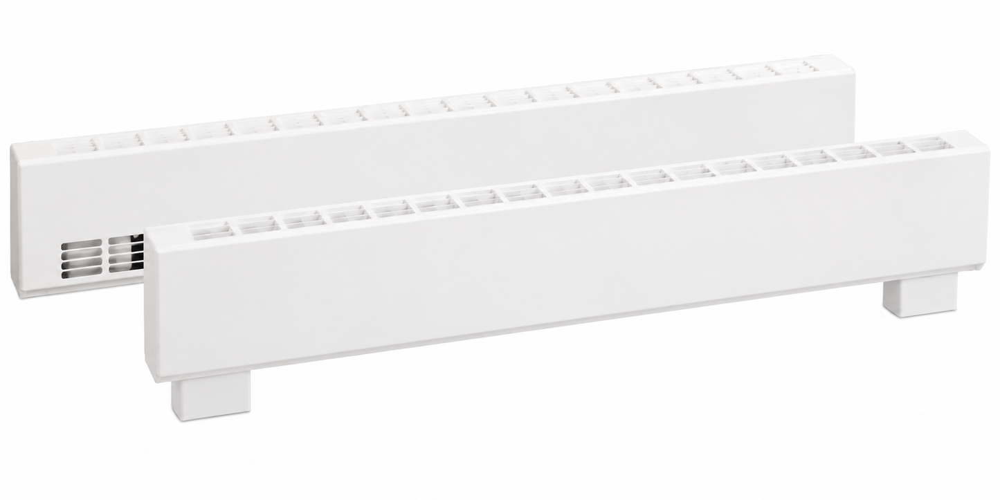 Ouellet ODBA0752BL 39" Steel Draft Barrier Electric Baseboard Heater - Voltage: 120V - Finish: White