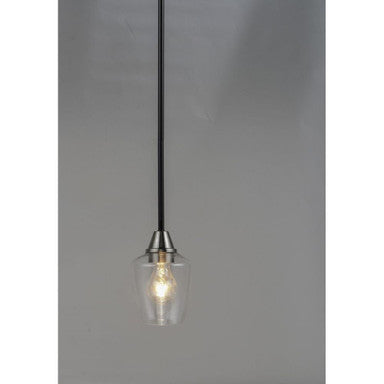Maxim Lighting 96120CLBZAB Goblet 1 Light 4.75 inch Bronze/Antique Brass Mini Pendant Ceiling Light