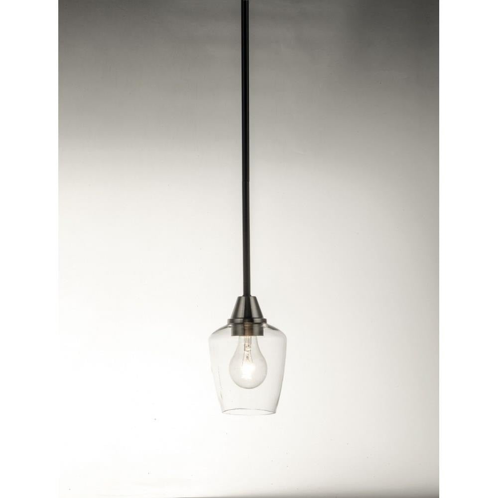 Maxim Lighting 96120CLBZAB Goblet Mini Pendant - Side Angle View