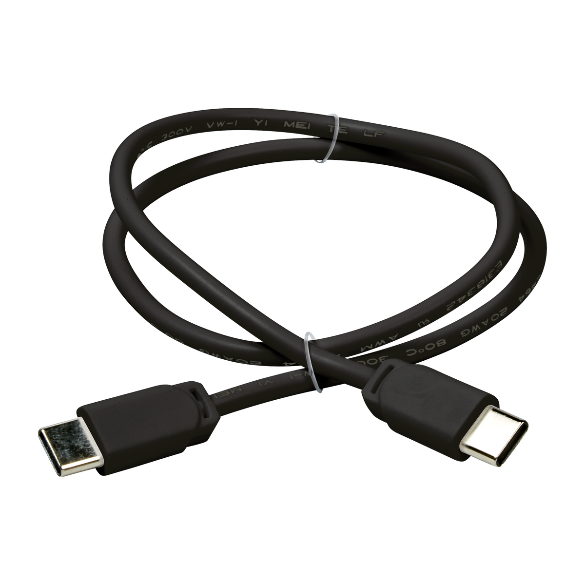 Generation Lighting Disk Lighting 18 inch black connector cord